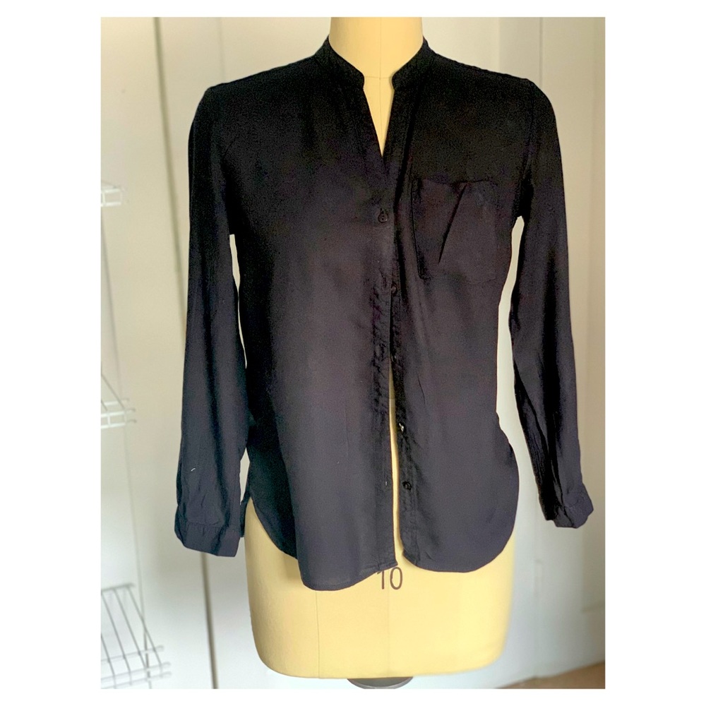 Black Button down